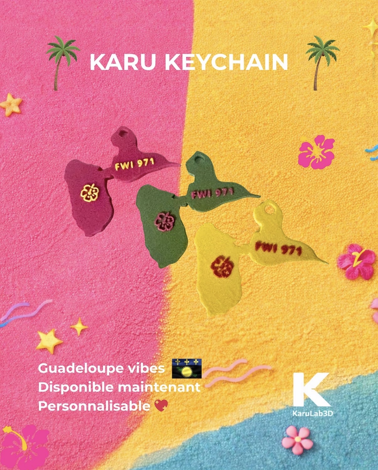 Karu Keychain Gwada